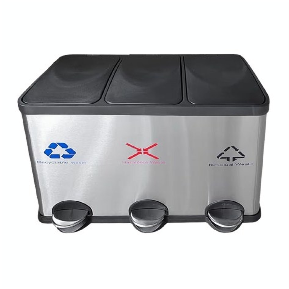 Stainless Steel Trash Can DIXION Ferrum 9426