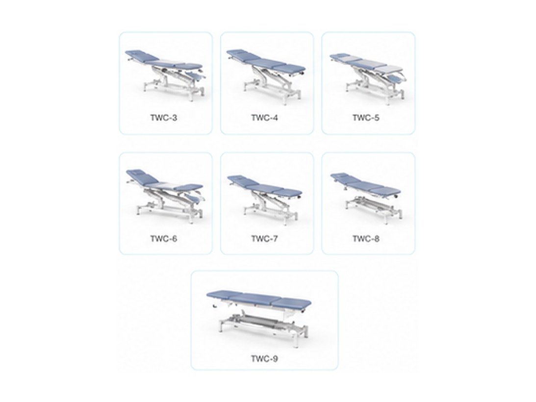 Dixion-TWC-3/4/5/6/7/8/9 Multi-Section Manual Therapy Table