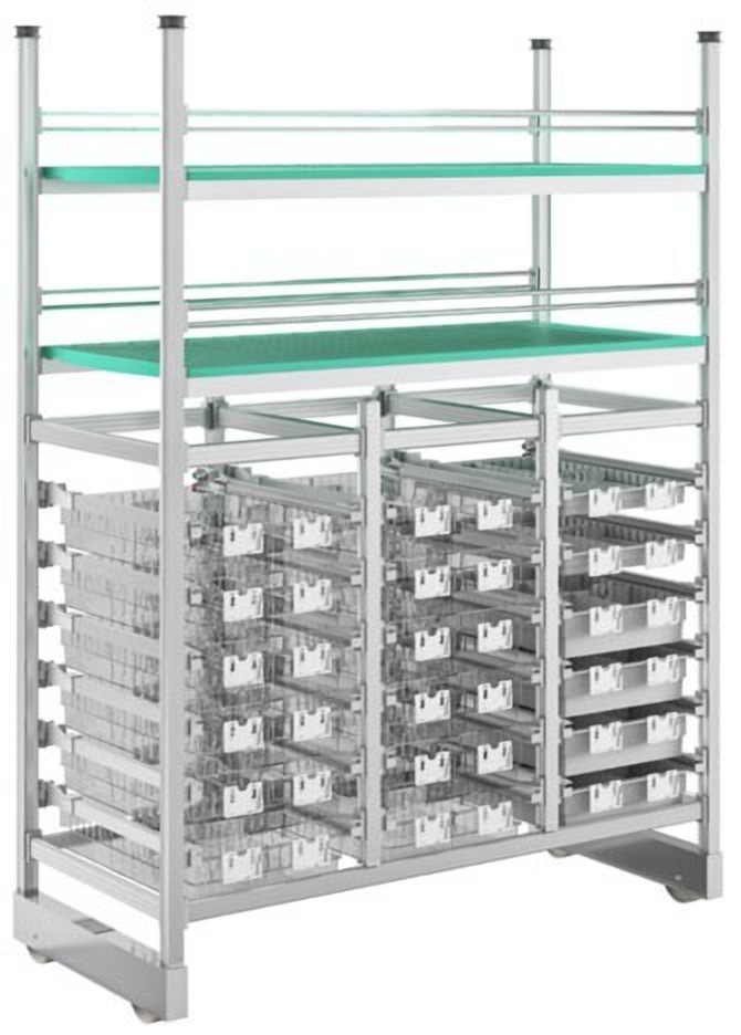Three-Column Medicine Shelf DIXION Ferrum 9065